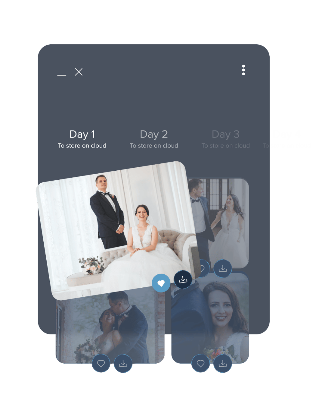Photo selection interface demonstration